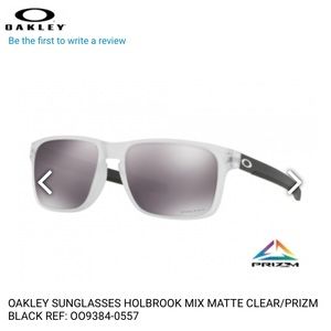 Oakley sunglasses holbrook matte clear/prizm black